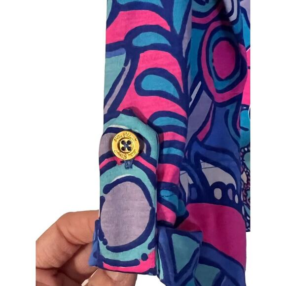 Lilly Pulitzer Sea Crown Jewels Engineered Linden Dress Women's Size Small New w - Picture 8 of 8